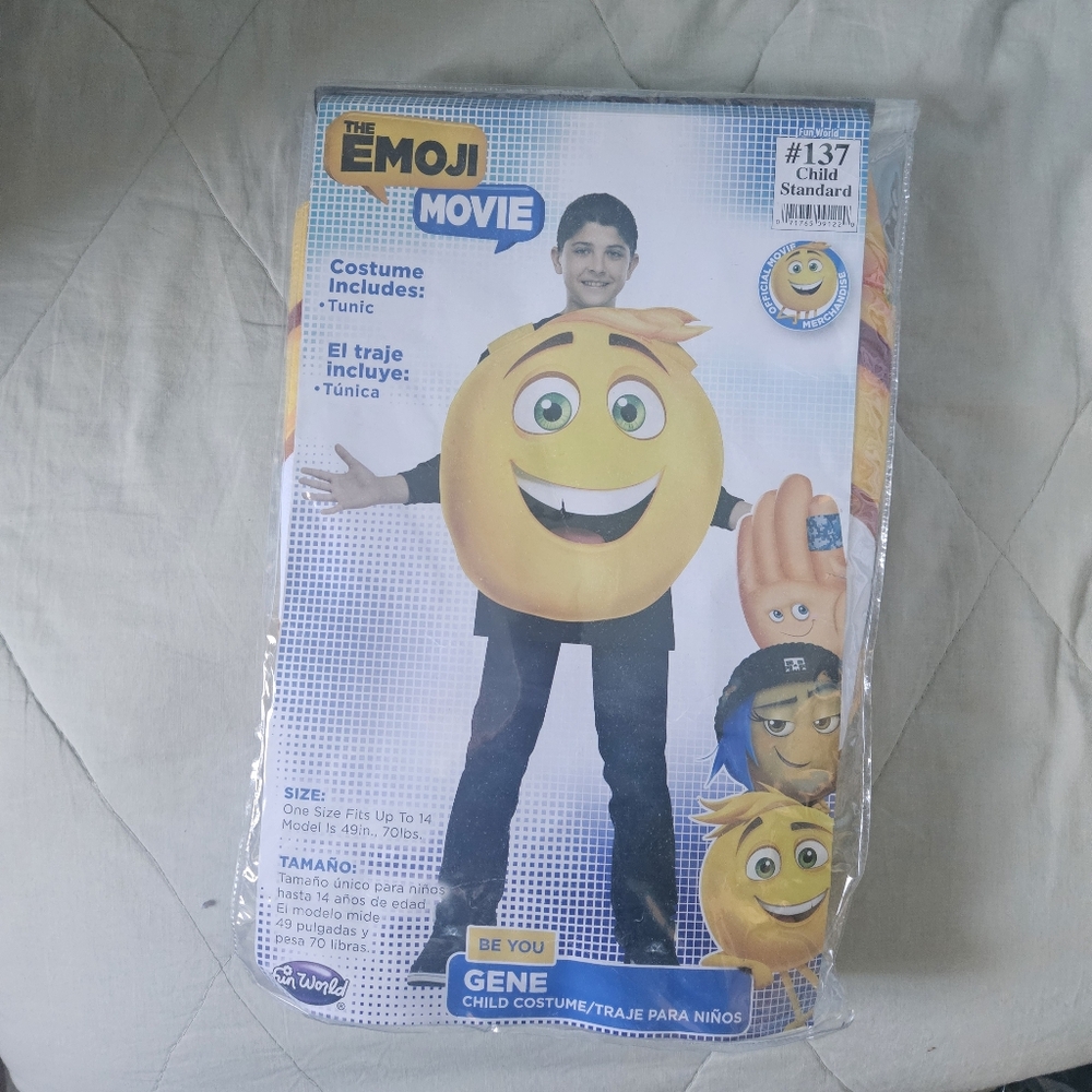The Emoji Movie Costume Kids